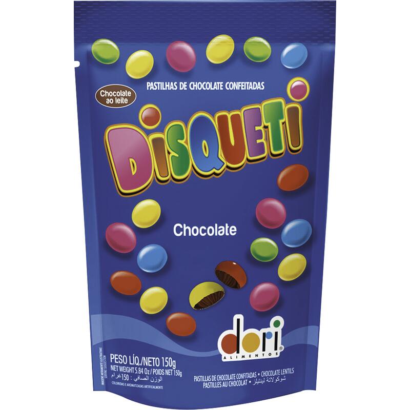 Confeito de Chocolate Dori Disqueti 150g
