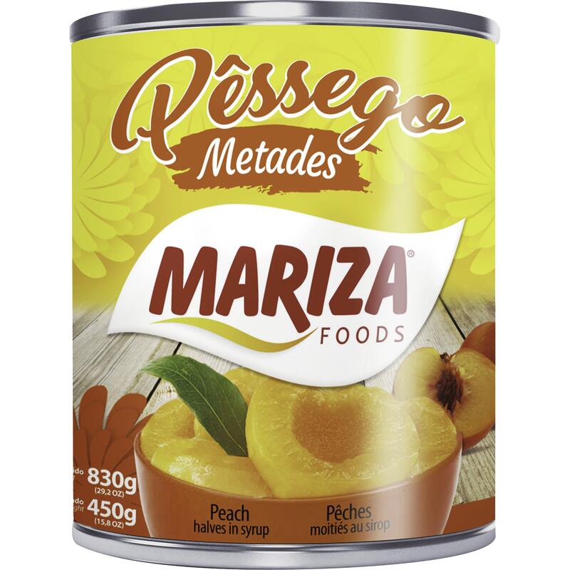 Pêssego em Calda Mariza 450g