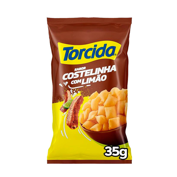 Salgadinho TORCIDA Costelinha com Limão 35g
