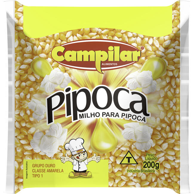 Milho de Pipoca Campilar 200g