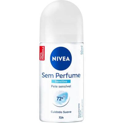 Desodorante Roll-On Nivea Sem Perfume 50ml