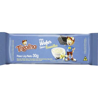 Biscoito Wafer Trigolino Baunilha 30g