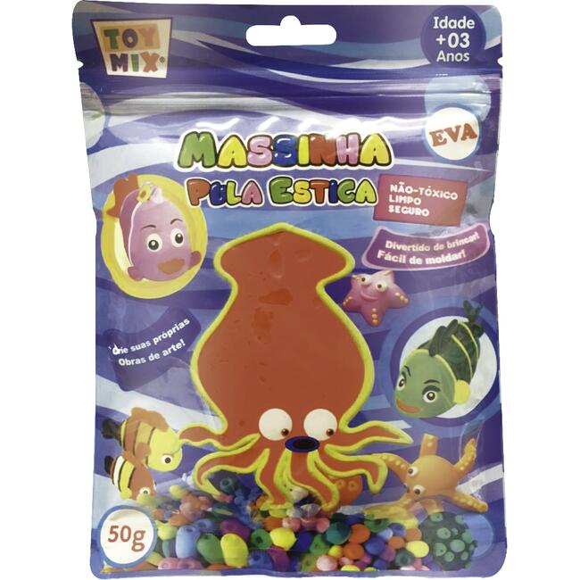 Massinha de EVA Toymix Pula Estica un