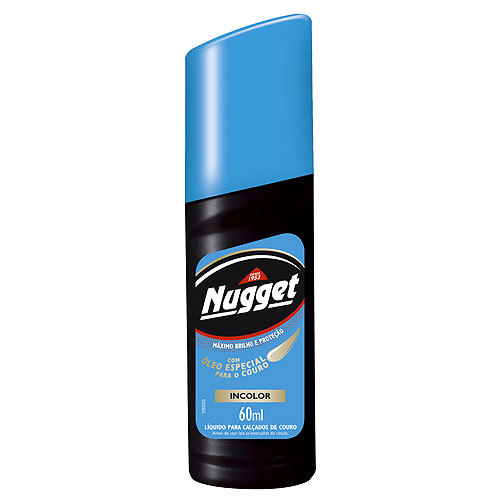 Graxa para Sapato Líquida Incolor NUGGET 60ml
