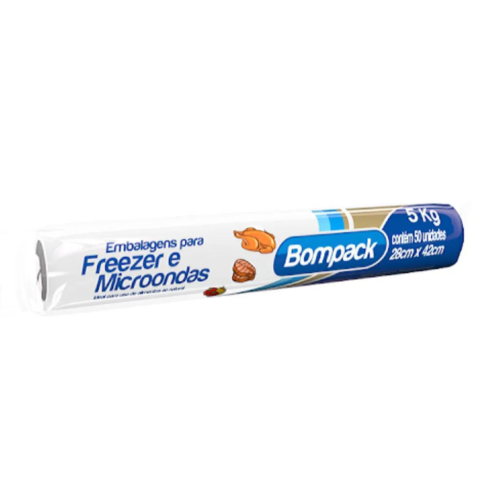 Saco para Freezer Pratic Casa 5kg com 50un