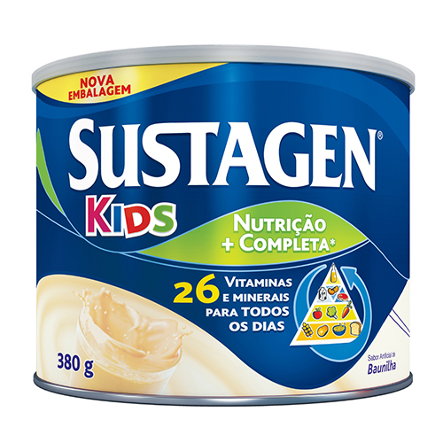 Complemento Alimentar Sustagen Kids Baunilha 380g