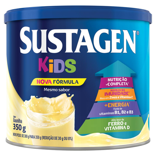 Complemento Alimentar Sustagen Kids Baunilha 380g
