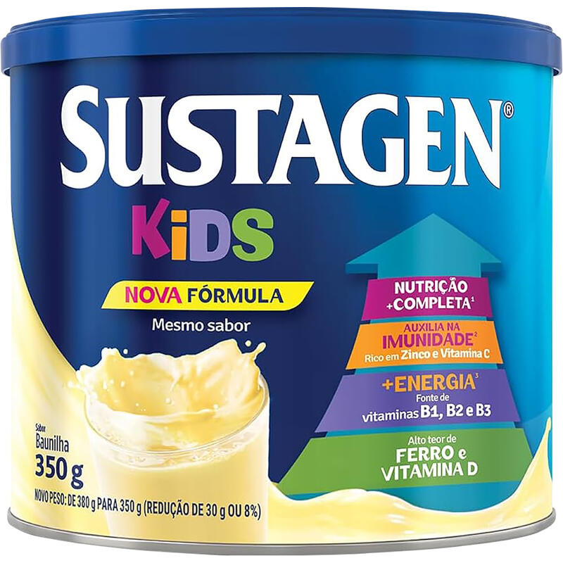 Complemento Alimentar Sustagen Kids Baunilha 380g