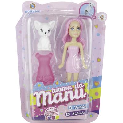 Boneca Polibrinq Turma da Manu Ref.5092 un