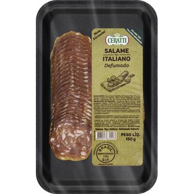 Salame Italiano Defumado Ceratti Fatiado 150g