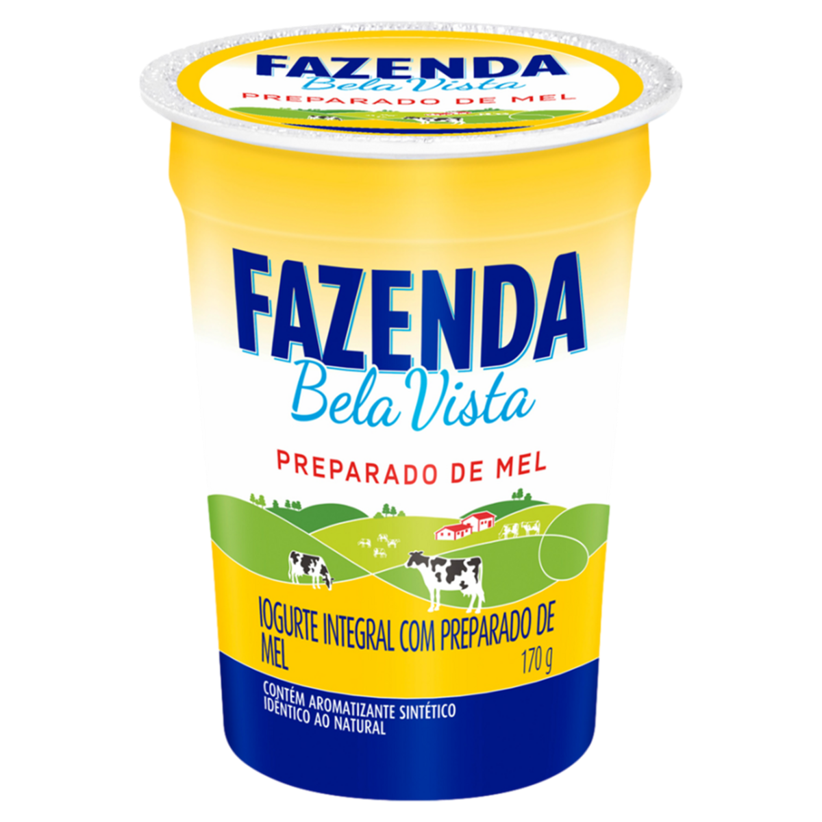 Iogurte Integral Mel Fazenda Bela Vista Copo 170g