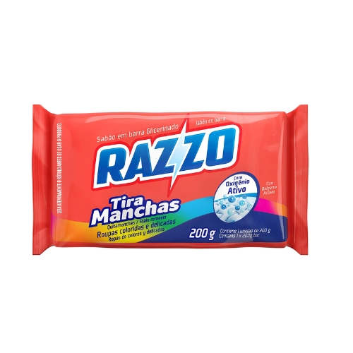 Sabão em Barra RAZZO Tira Manchas 150g