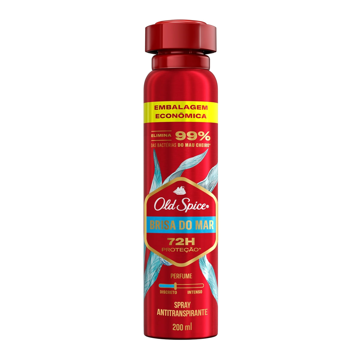 Desodorante Antitranspirante Aerossol OLD SPICE Brisa do Mar 200ml