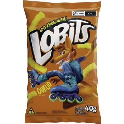 Salgadinho Lobits Queijo 40g