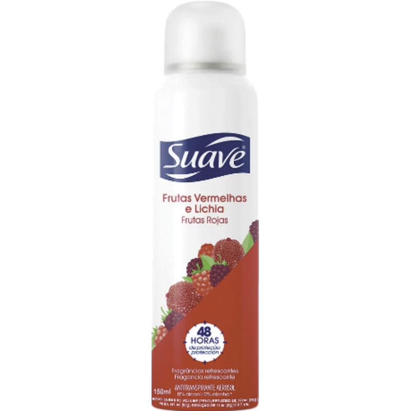 Desodorante Aerossol Suave Frutas Vermelhas 150ml