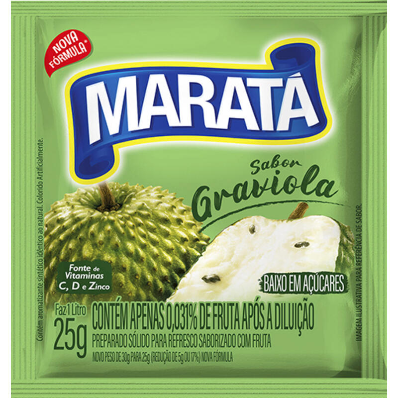 Refresco em Pó Maratá Graviola 25g