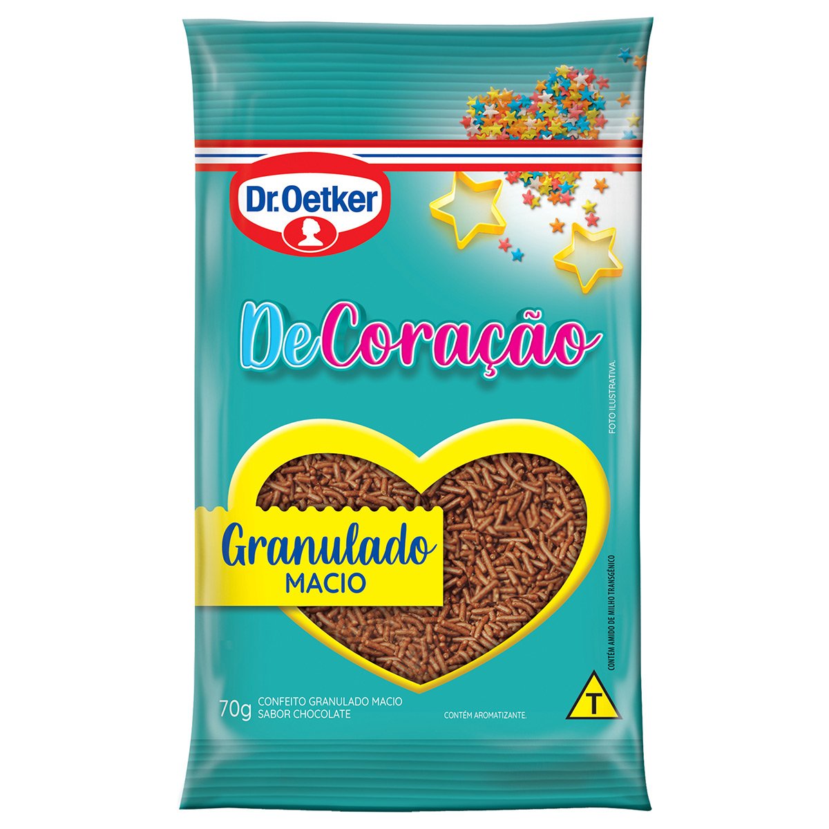 Choc  Granulado Macio Dr Oetker 70g