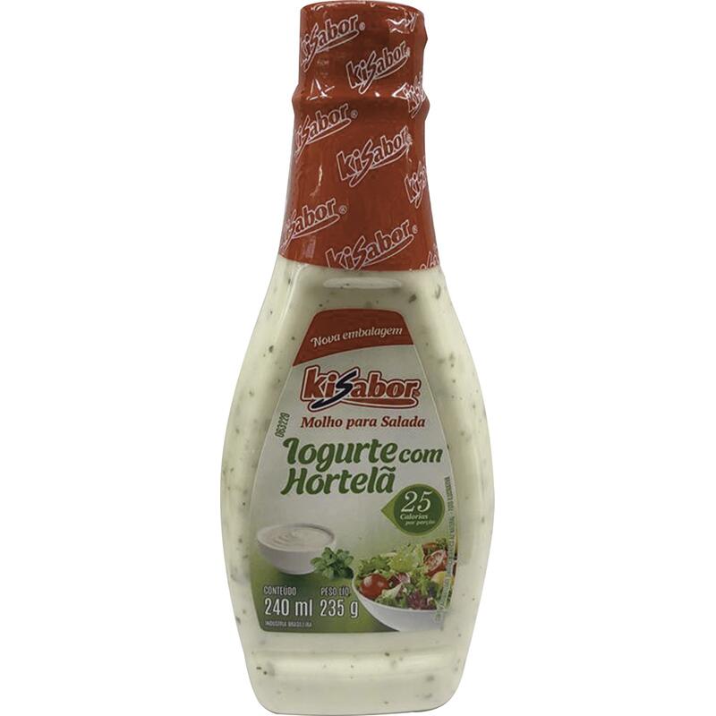Molho para Salada Kisabor Iogurte com Hortelã 240ml