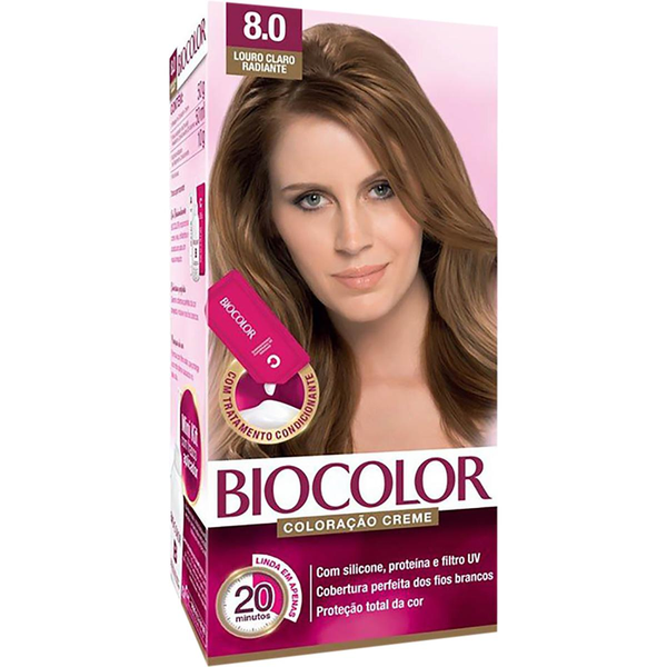 Tintura Biocolor Mini Kit - N. 8.0 - Louro-claro Radiante