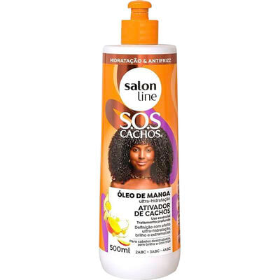 Creme Ativador de Cachos Salon Line Óleo de Manga 500ml