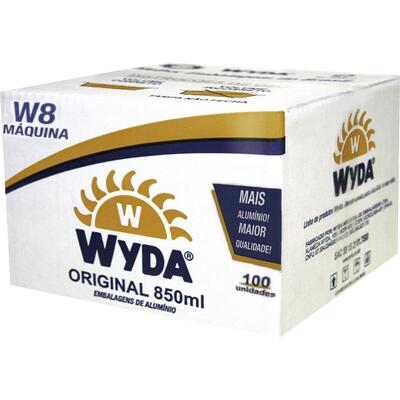 Embalagem de Alumínio Wyda Nº 8 / 850ml - Máquina 100 un