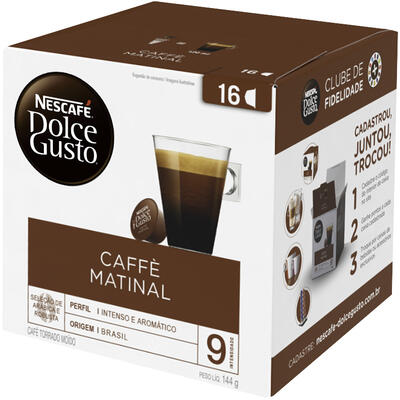 Café Nescafé Dolce Gusto Buongiorno 16 cápsulas