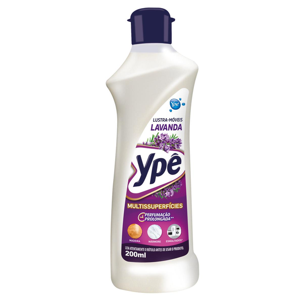Lustra-Móveis Ypê Brilho Multissuperfícies Lavanda 200ml