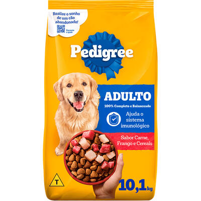 Alimento para Cães Pedigree Carne, Frango e Cereais 10,1kg