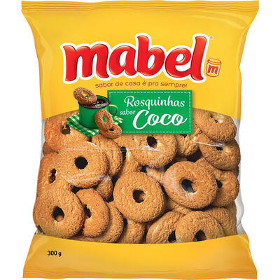 Biscoito Rosquinha MABEL Coco 300g