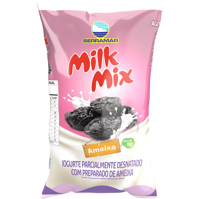 Iogurte Milk Mix Ameixa 1kg