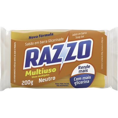 Sabão em Pedaço Razzo Neutro 200g
