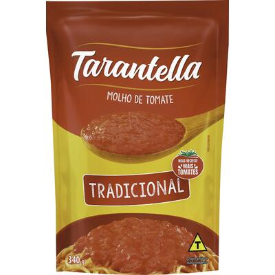 Molho de Tomate Tarantella Tradicional 340g