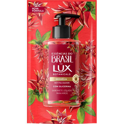 Sabonete Líquido Glicerinado Lux Bromélia 240ml