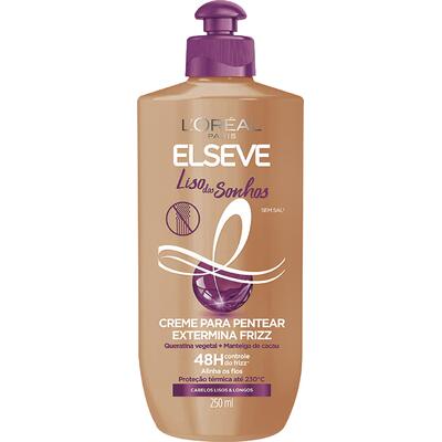 Creme para Pentear Elseve Liso dos sonhos 250ml