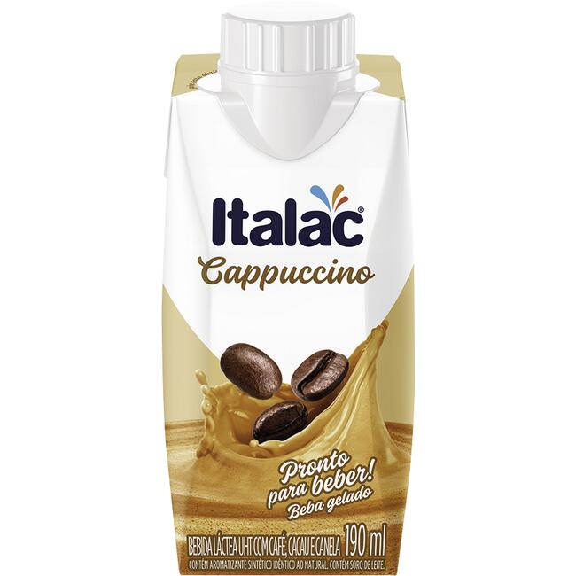 Bebida Láctea Italac Cappuccino 190ml
