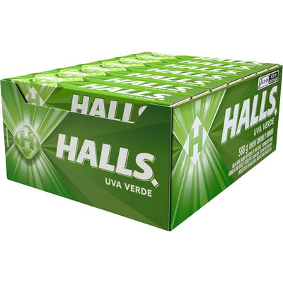 Drops Halls Uva Verde 21 un