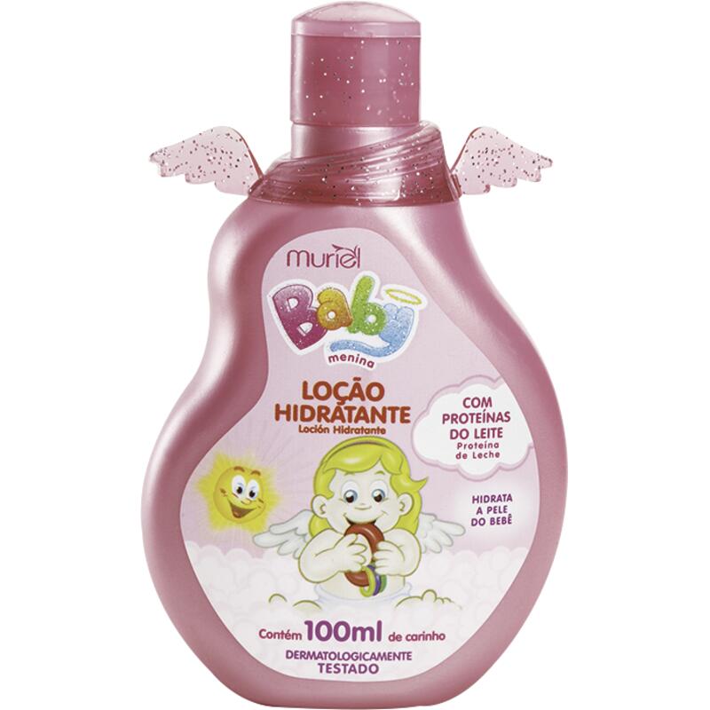 Hidratante Infantil Muriel Baby Rosa 100ml