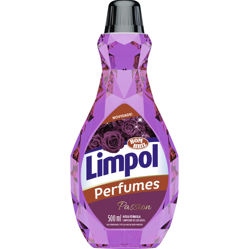 Limpador Perfumado Limpol Passion 500ml