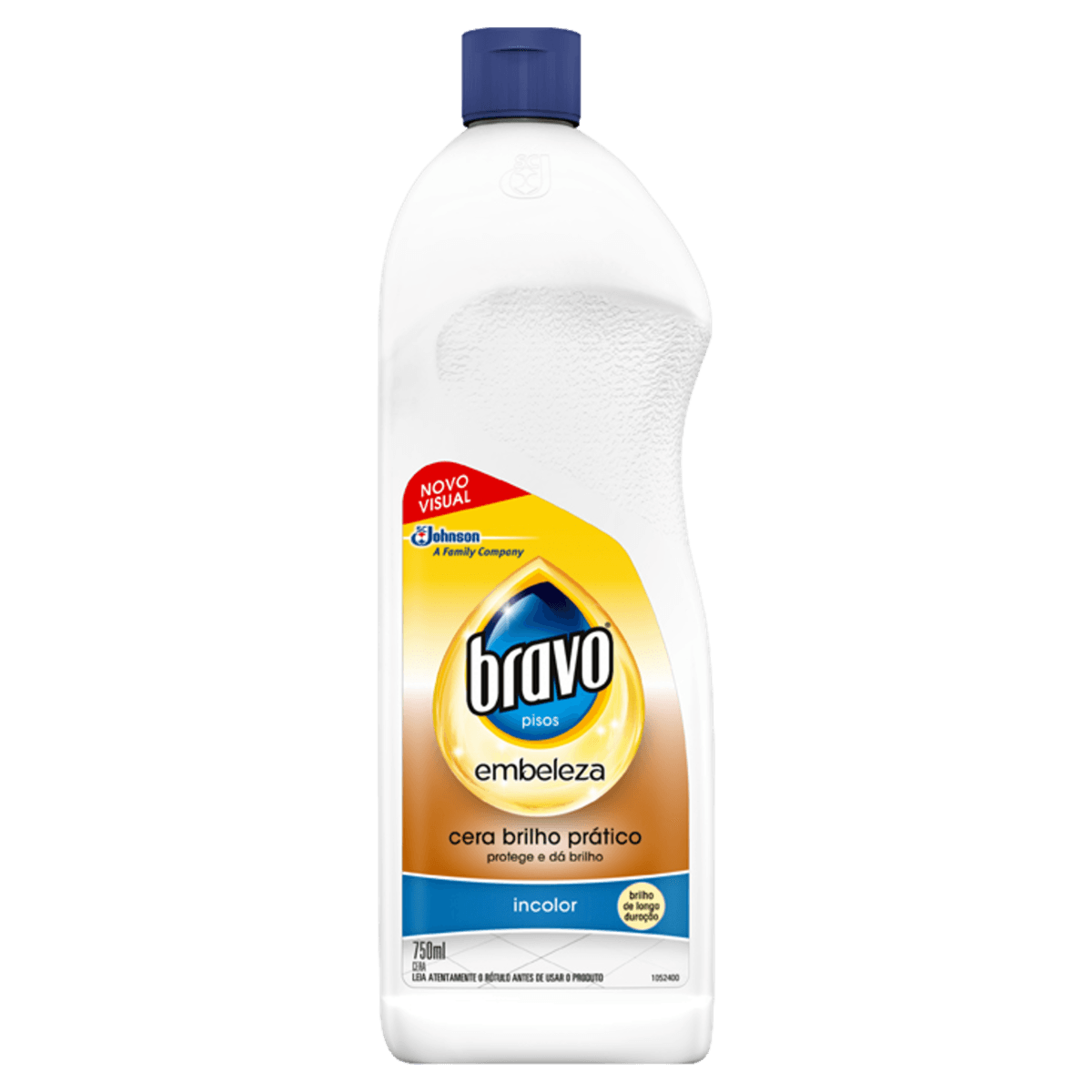 Cera Incolor Bravo Classic Brilho Natural 750ml