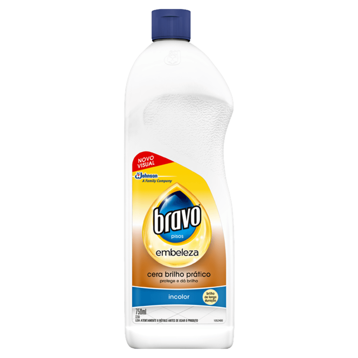 Cera Incolor Bravo Classic Brilho Natural 750ml
