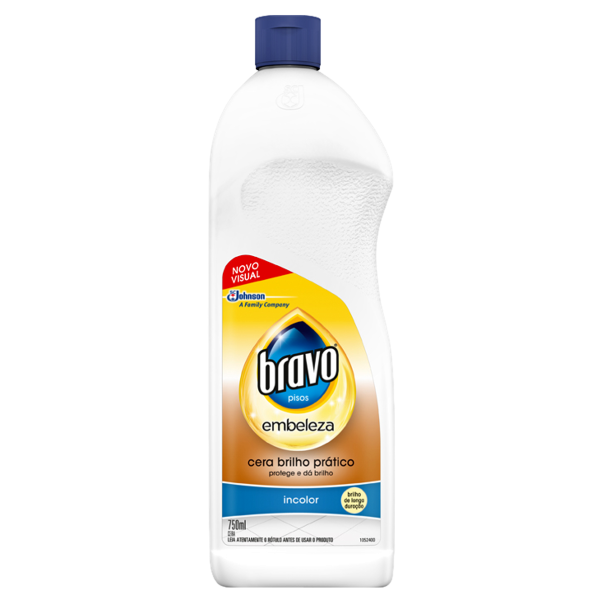 Cera Incolor Bravo Classic Brilho Natural 750ml
