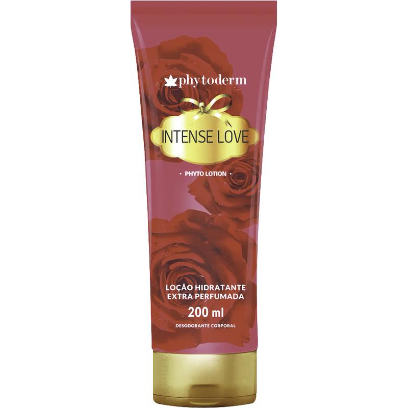 Loção Hidratante Desodorante Phytoderm Intense love 200ml