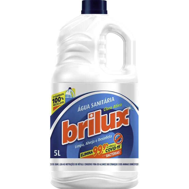 Água Sanitária Brilux 5L