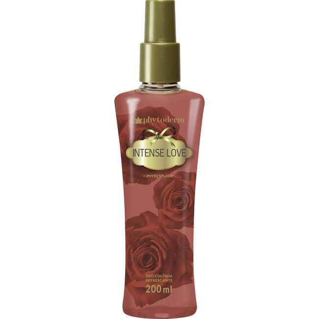 Colônia Body Splash Phytoderm Intense Love 200ml