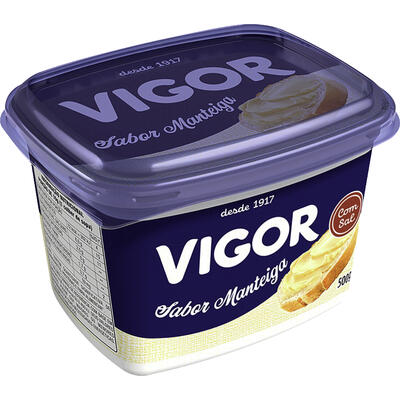 Margarina Vigor 77% Lipídios Com sal 500g