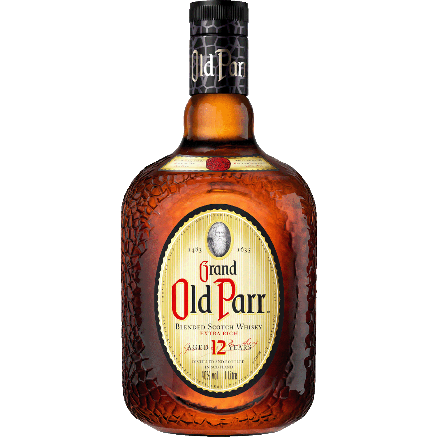 Whisky Escocês Blended GRAND OLD PARR Garrafa 1l