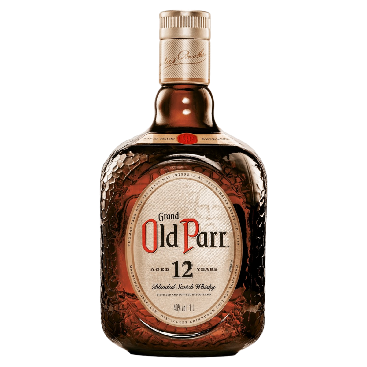 Whisky Escocês Blended GRAND OLD PARR Garrafa 1l