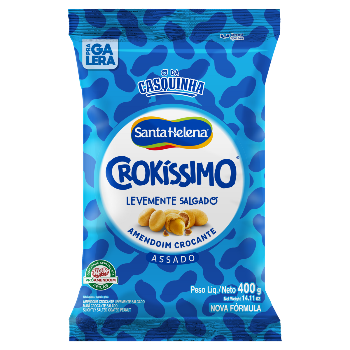 Amendoim Crokíssimo SANTA HELENA 400g