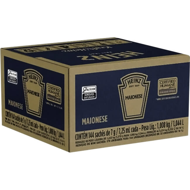 Maionese Heinz Minissachê 144x7g
