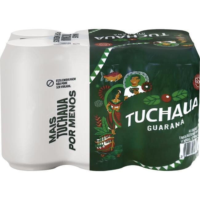 Refrigerante Tuchaua Champ Guaraná 6x350ml